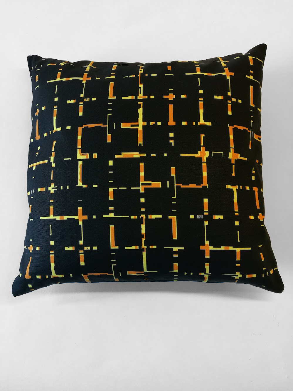 Pillow ‘Grids Ochre 0004’